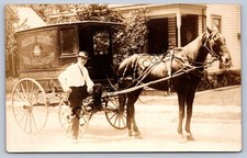 K66/ Cleveland Ohio RPPC Postcard c1910 Grand Union Tea Co Delivery Wagon 55 picture