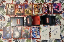 READ 2026 Marvel Anthology ALMOST Set of Canvas Inserts w Box MISSING 11& 12 picture