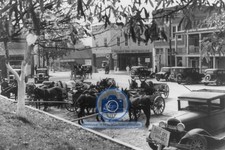 HISTORIC DOWNTOWN STREET SCENE CAMDEN TENNESSEE 1935 4X6 PHOTO picture