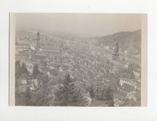 WWII WW2 Original Photo Beautiful Hazy City View 1940s (Pls READ) picture