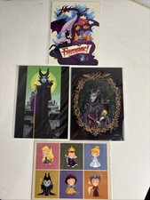 Disney WonderGround 4 Postcards MALEFICENT - Couture de Force-  Fantasmic picture