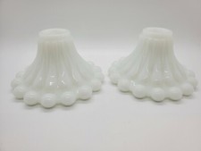  Milk Glass Candlestick Holders Set Of 2 picture