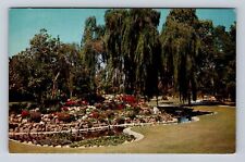 Anaheim CA- California, City Park, Antique, Vintage Souvenir Postcard picture