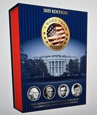 2025 POTUS A WORD FROM THE PRESIDENT,  FACTORY SEALED BOX-ONE CARD PER BOX picture