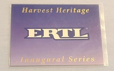 Harvest Heritage 1995 Ertl Case Gold Checklist Tractor Gold picture
