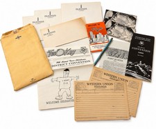 VNTG 1965 Key Club Convention Packet Fort Worth TX Blackstone Hotel Ephemera Lot picture