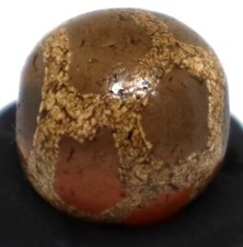 Ancient Etched Carnelian Bead, Ancient Pyu Burma (1stC AD - 11thC AD) picture