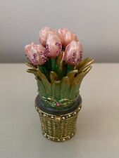 NEW IN BOX NOBILITY BEJEWELED TULIPS  3454 - BEAUTIFUL AND CLASSIC  picture