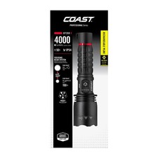 Coast XP20R Rechargeable LED Flashlight, 4000 Lumens, Dual Power, USB-C - NEW picture