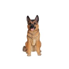 Hi-Line Gift Ltd Sitting Dog - German Shepherd - Large picture