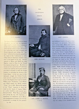 1912 Vintage Illustration A.P. Mason John Slidell John Bigelow Capt James Maffit picture
