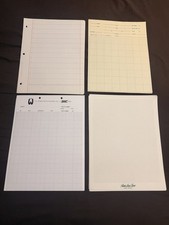 Letterhead 20 Sheets Of MULTI GRAPH (6) 1980s Vintage Stationery Unused Lot picture