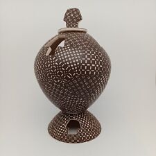 Mata Ortiz handmade and Handpainted pot by Elfida Tena  7.5