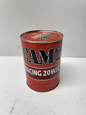 Vintage 1 Quart Sunoco CAM2 Racing 20W 50 Motor Oil Paper Can Penske Team FULL  picture