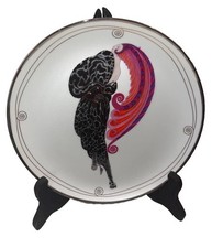 Nice Vintage House of Erte Art Deco LE Women Plate Franklin Beauty & Beast picture