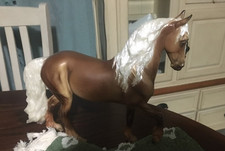 Breyer Breyerfest 2021 SR Seurat #711496 Matte Gypsy Horse Palomino VGC picture