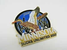 2007 Ducks Unlimited Minnesota Ladies Event Pin Jim Killen Art Duck Lapel Hat picture