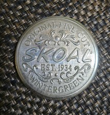 Vintage Skoal Snuff Can Lid New with Original Packaging Fine Cut Wintergreen picture