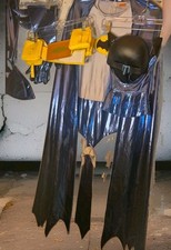 C. 1966 Batman Halloween 9 Pc Costume from Batman and Robin TV Series Large HTF picture