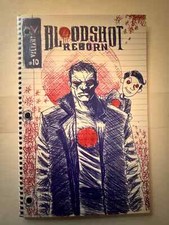Bloodshot Reborn #10 Lemire Cover Variant 1st Print Unread 1:100 HTF NM- to NM+ picture