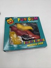 Vintage Wax Fun Gum Mask Stash Glenn Candies picture