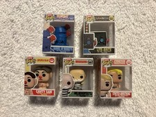 Funko Bitty Pop Mystery Mini Figure Retro Toys Lot X5 Mr Monopoly Cavity Sam +++ picture