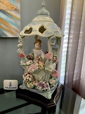 Lladro 1865 GAZEBO IN BLOOM. Beautiful Condition. Signed. Retails For $5K. picture