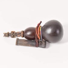 Old Nyamwezi Diviner's Medicine Gourd Tanzania picture