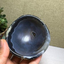Wholesale Natural gate bowl Ashtray crystal tobacco tray sample 196g A5551 picture