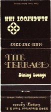 Blackfoot Inn Calgary Canada Vintage Matchbook Cover The Terrace Dining Lounge picture