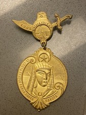 Masonic pendant- El Zagal Temple Fargo North Dakota 1905 picture