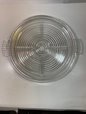 Anchor Hocking Manhattan Clear 5 Part Divided Handled Relish Tray ONLY 14