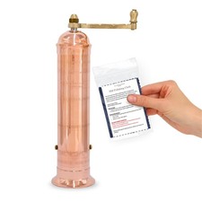 Alexander Home Original Greek Pepper Mill, 10-Inch Copper – European Manua picture