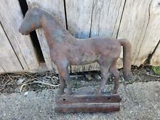 antique horse windmill weight picture