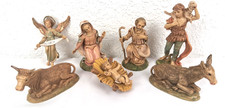 Vintage Fontanini Nativity Despose Italy 120 Series Figurines 8pc Set picture