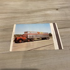 Vintage Superior Forwarding Trucking Company Empty Matchcover picture