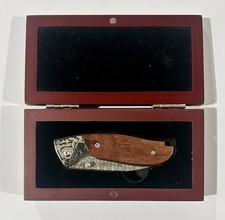 FOX - DAMASCUS ROSEWOOD FOLDER WITH PRESENTATION BOX picture