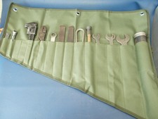 Vintage MG Tool Kit in Canvas Tool roll. picture