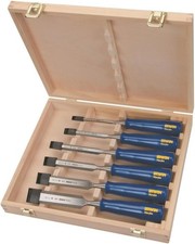 Marples Chisel Set for Woodworking 6-Piece (M444SB6N) Blue picture