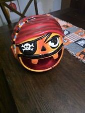 Member's Mark Halloween Ceramic Pirate Candy Bowl New picture
