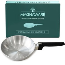 MAGNAWARE 8-Inch Chef Skillet – Quick & Even Heat Distribution – Lig picture