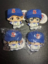 Namco Daiya no A Act II Mascot Plush Set 4 Complete Unused Tags Brand New picture