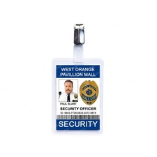 Paul Blart Mall Cop Security ID Card Prop Badge Cosplay Costume Halloween picture