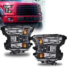 Headlights Assembly Compatible with 2015 2016 2017 Ford F150 picture