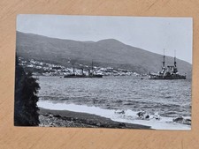 Greek Navy Flagship Georgios Averof Hydra-Class Battleship Balkan Wars Postcard picture
