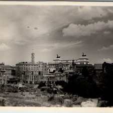 c1930s Rome Italy Roman Forum Ruins Vittoriano Snapshot Photos Capitoline Hill picture