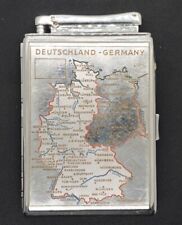 Duetschland-Germany & UNITED STATES WW2 Crigarette Case Antique Vintage Lighter  picture