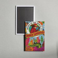 Where in the World Is Carmen Sandiego Mini TV Show Poster Fridge Locker Magnet picture