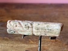 Pre Columbian   Mezcala Mayan Olmec  Green Stone  Standing  Figure picture