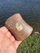 Rare Native American Drilled Illinois Hourglass Bannerstone picture